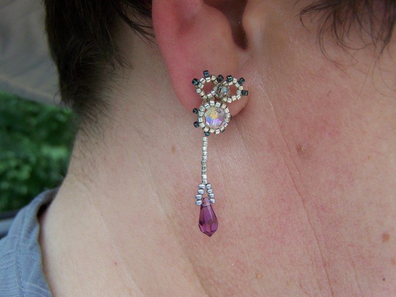 Boucles d'oreilles.