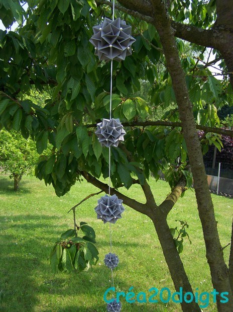 Origami modulaire.
