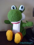 Amigurumi Yoshi.