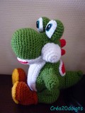 Amigurumi Yoshi.