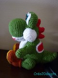 Amigurumi Yoshi.