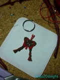 Porte Clé Papillon.